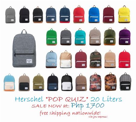 herschel pop quiz sale